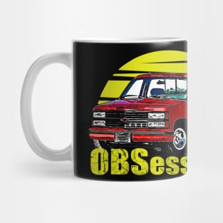 OBS Obsession Chevy C/K trucks General Motors 1988 and 1998 pickup trucks, heavy-duty trucks square body Old body style Mug